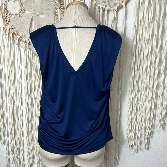 Ramy Brook Blue Erica Top Size Small - Picture 9 of 10